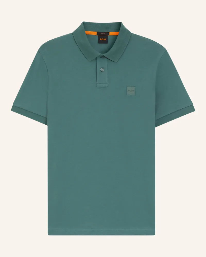 HUGO BOSS Jersey-Poloshirt PASSENGER Grün