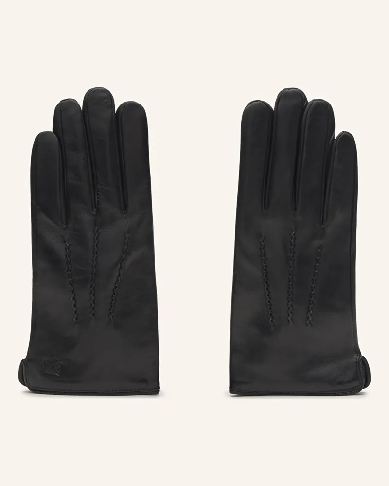 Lottusse Rindslederhandschuhe LAUSAN Schwarz