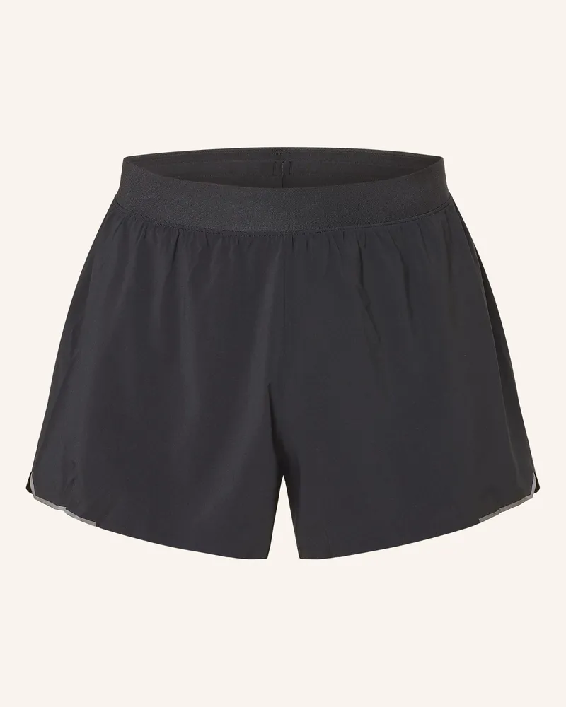 LULULEMON 2-In-1-Trainingsshorts Fast And Free Split schwarz Schwarz