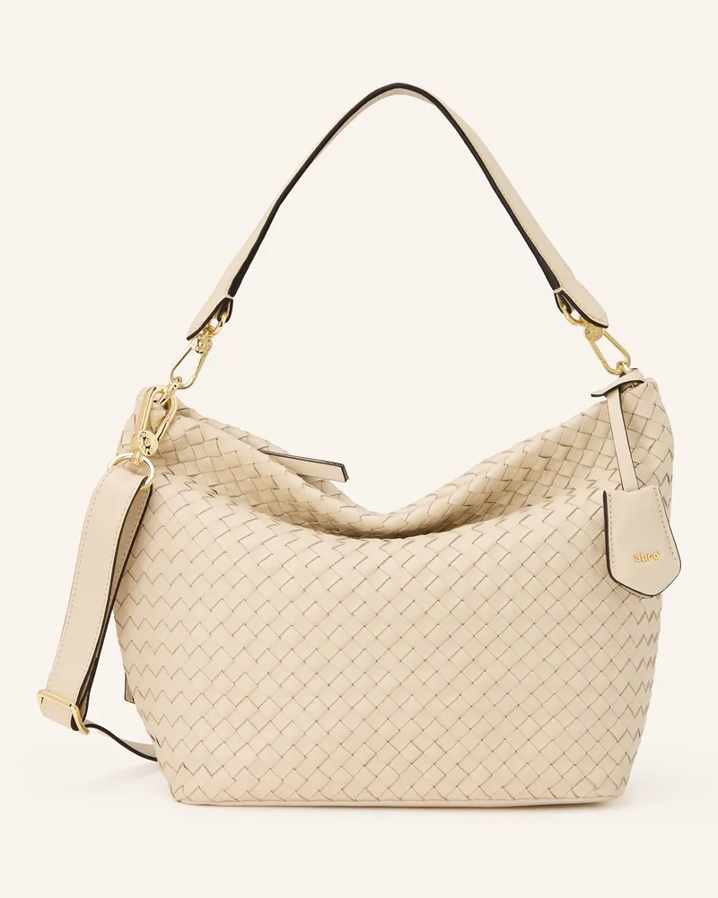 Abro Beuteltasche EBONY Creme