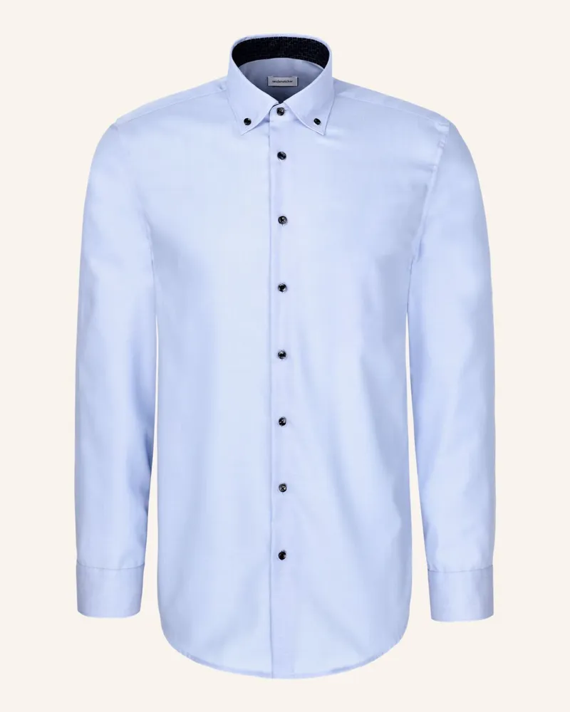 Seidensticker Business Hemd Slim Fit blau Blau