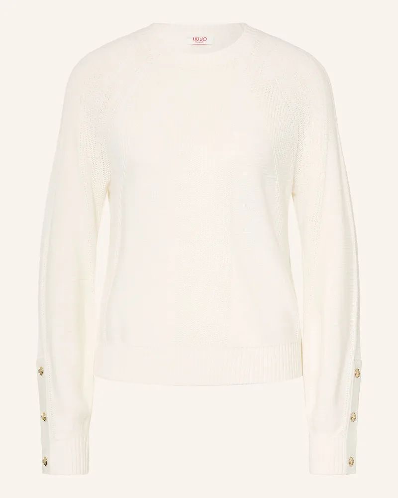 Liu Jo Pullover weiss Weiss