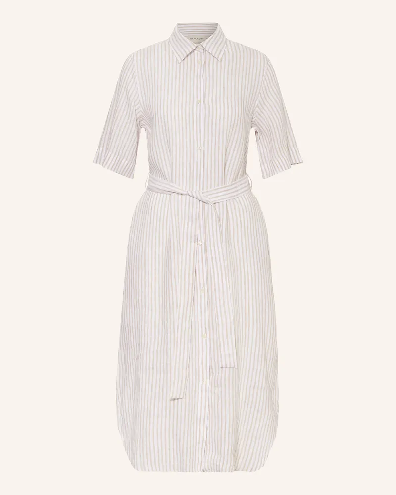 Gant Leinenkleid Weiss