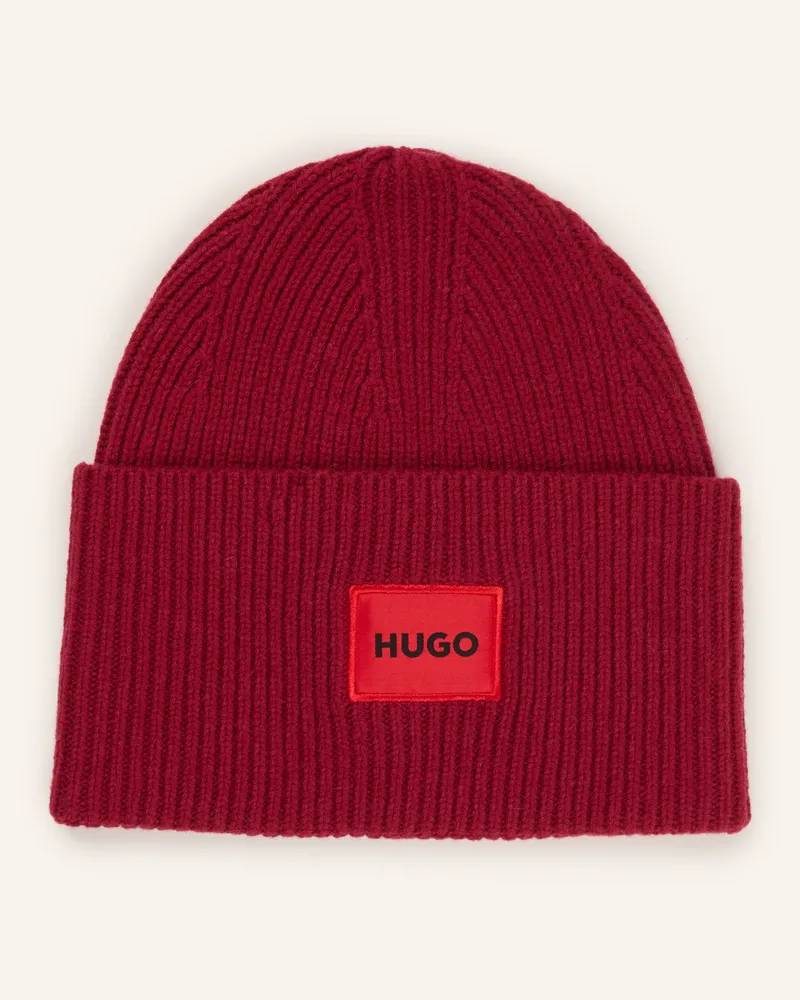 HUGO BOSS Mütze Saffa rot Dunkelrot