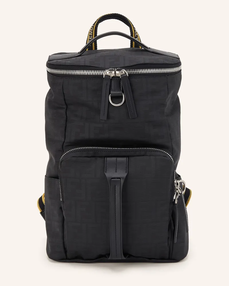 Fendi Rucksack Tourist schwarz Schwarz