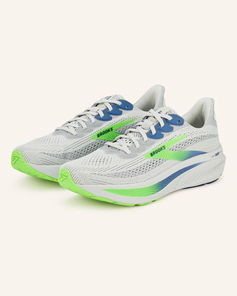 Brooks Laufschuhe Ghost 17 weiss Hellgrau