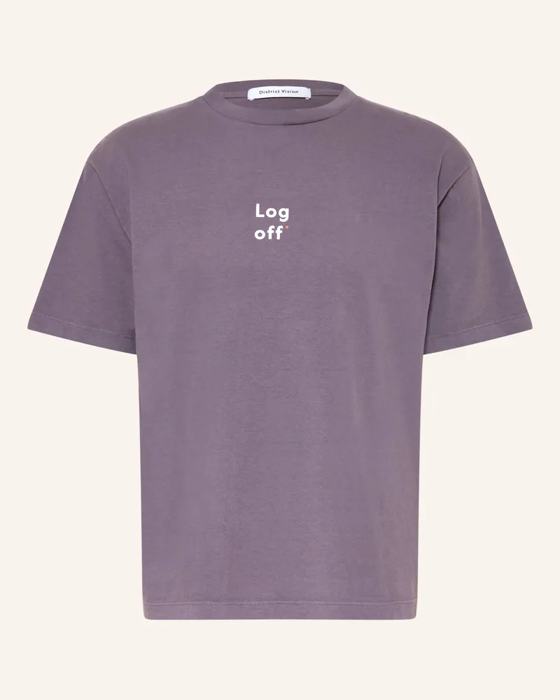 District Vision T-Shirt California lila Lila