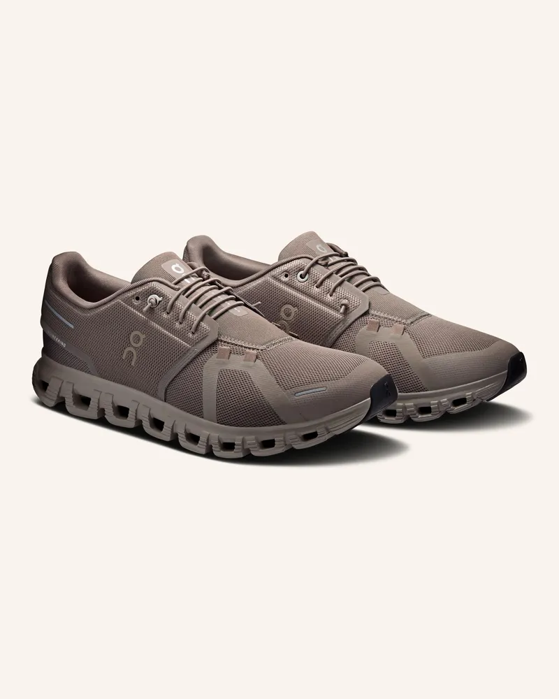 ON Sneaker Cloud 6 grau Taupe