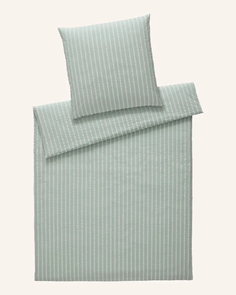 elegante Bettwäsche Sandvig gruen Mint