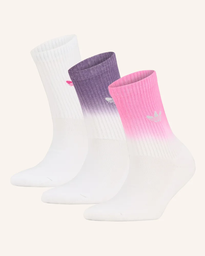 adidas 3er-Pack Socken OMBRE CREW White