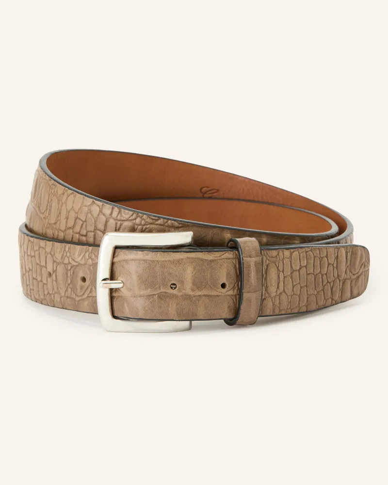 Reptile's House Gürtel Coco braun Taupe