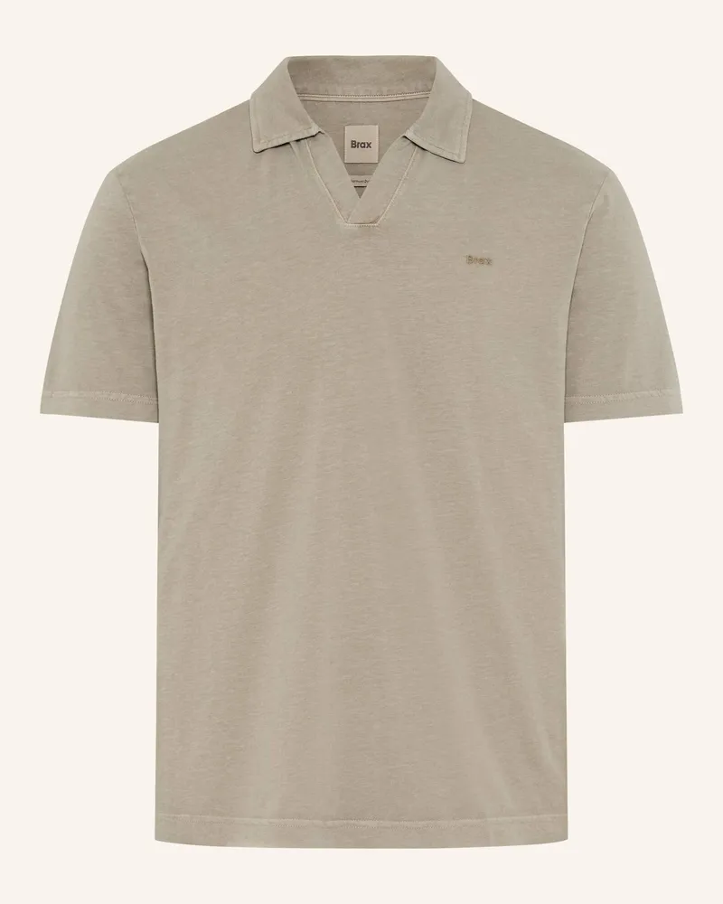 Brax Poloshirt Style Paz gruen Khaki