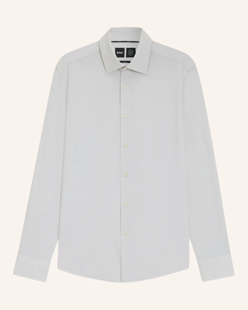 HUGO BOSS Business Hemd P-HANK-KENT-C1-222 Slim Fit Weiss