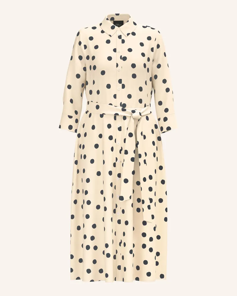 S.Oliver Hemdblusenkleid mit 3/4-Arm Creme