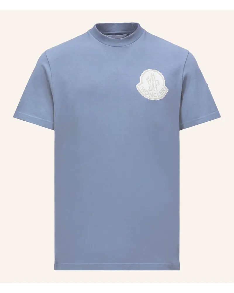 Moncler T-Shirt Blau