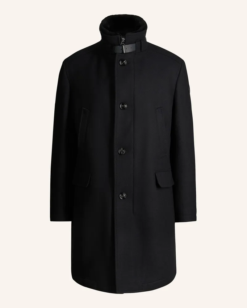 JOOP! Mantel Aus Wollmix schwarz Schwarz