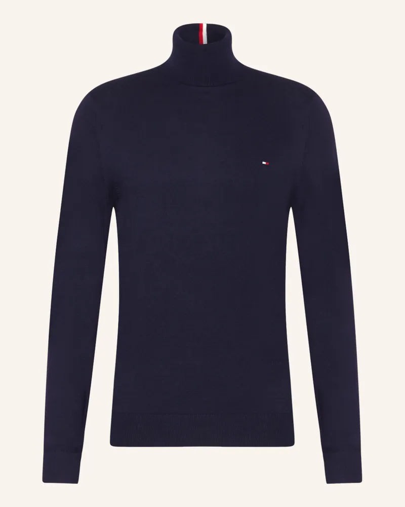 Tommy Hilfiger Rollkragenpullover Dunkelblau