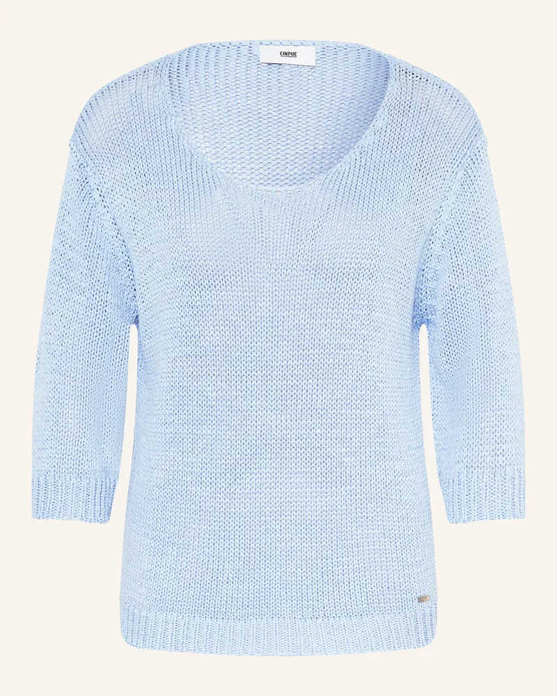 cinque Pullover CIBANDI mit 3/4-Arm Hellblau