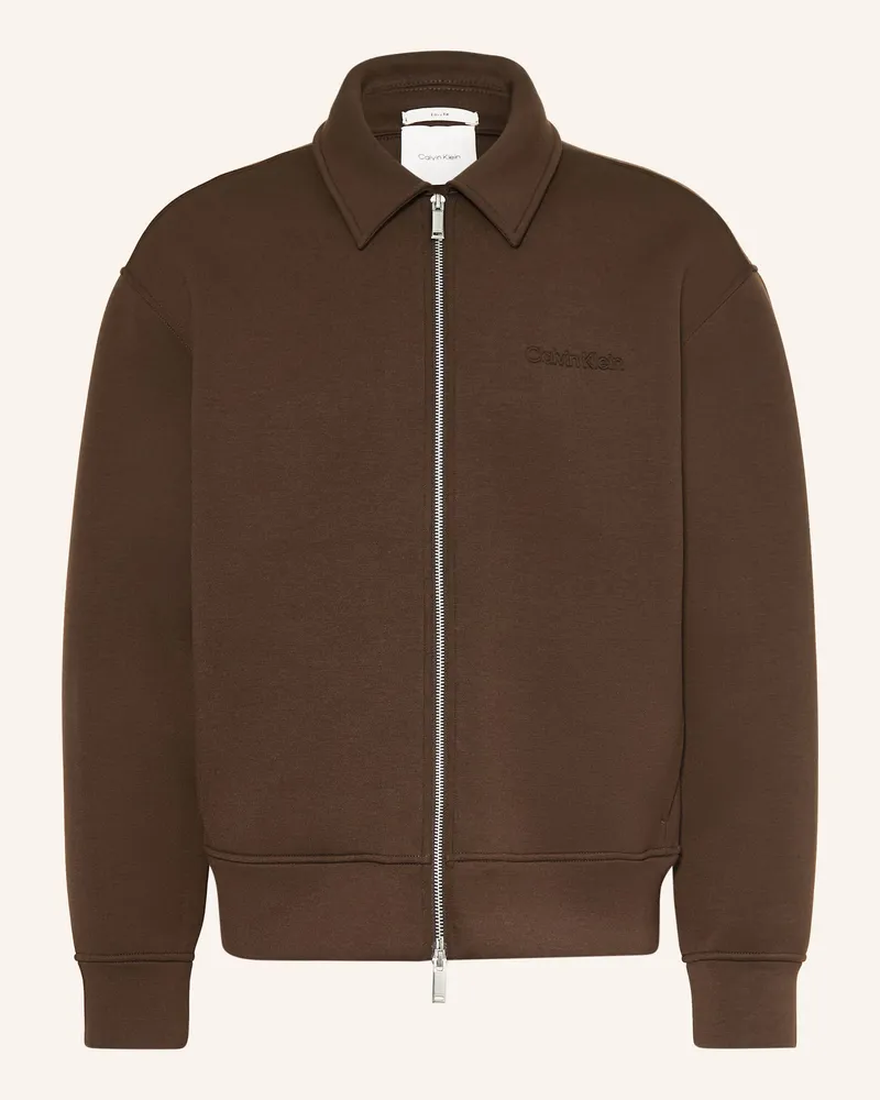 Calvin Klein Jacke braun Dunkelbraun