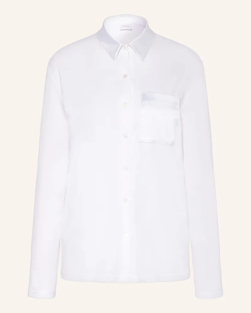 Mey Schlafshirt Serie Sleepsation weiss Weiss