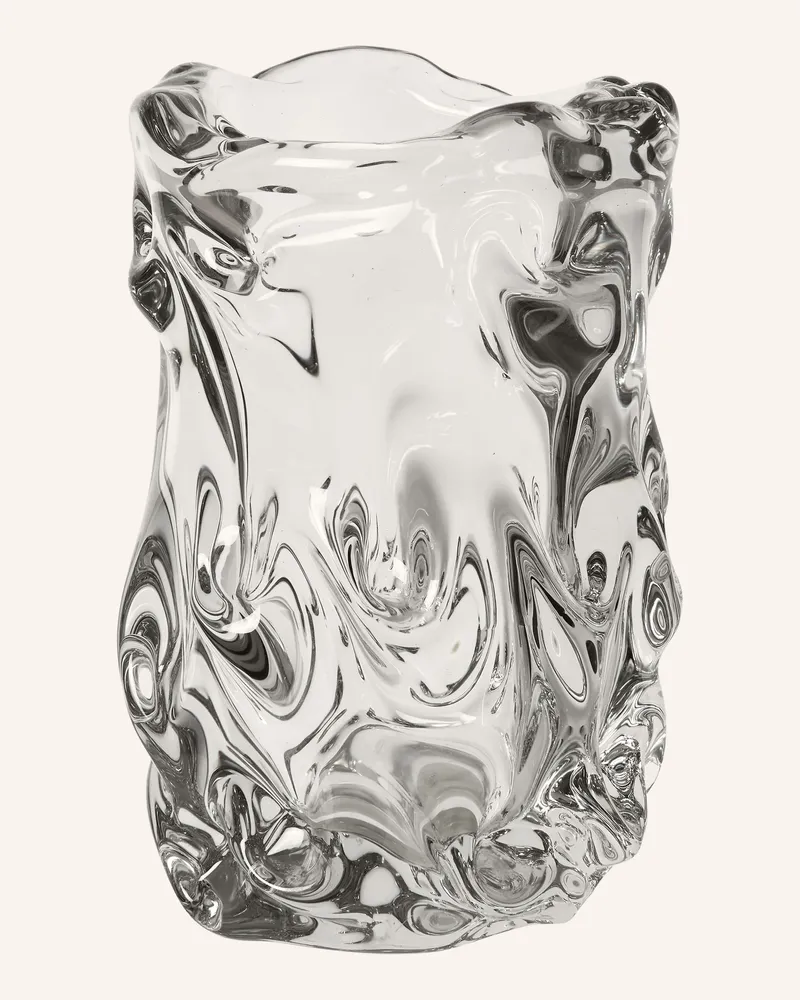 ferm LIVING Vase Virelle weiss Weiss
