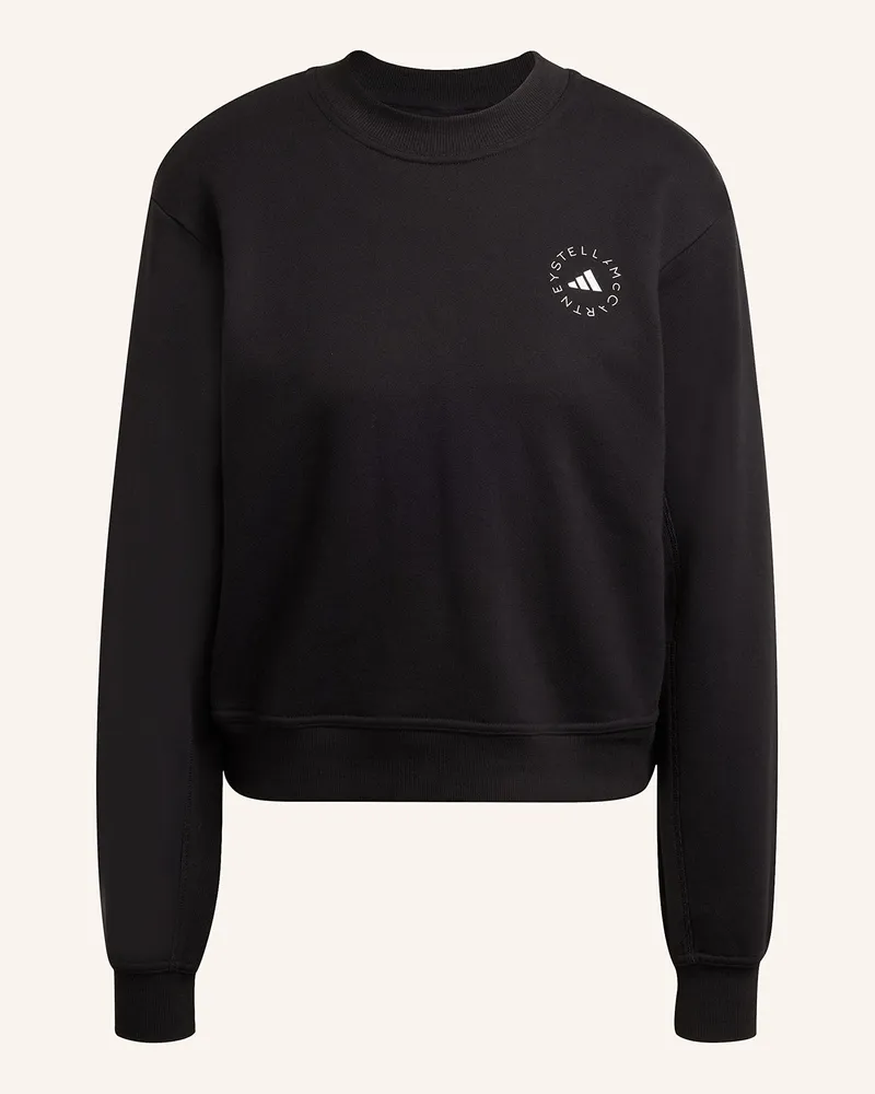 adidas Sweatshirt Adidas By Stella Mccartney Regular schwarz Schwarz