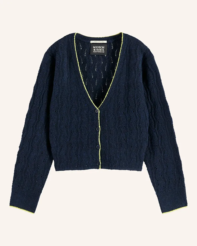 Scotch&Soda Strickjacke Dunkelblau