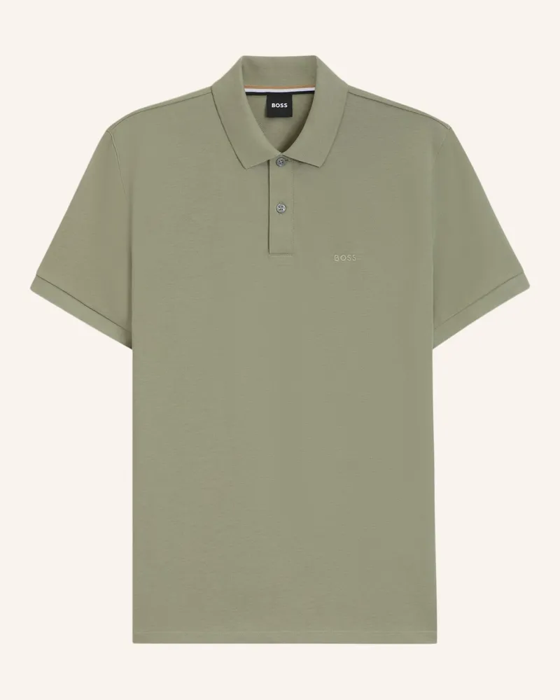 HUGO BOSS Poloshirt PALLAS Regular Fit Hellgrün