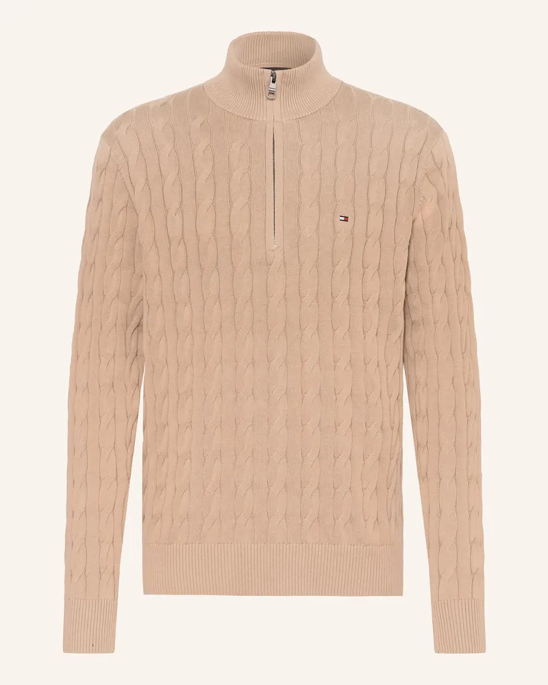 Tommy Hilfiger Troyer braun Camel