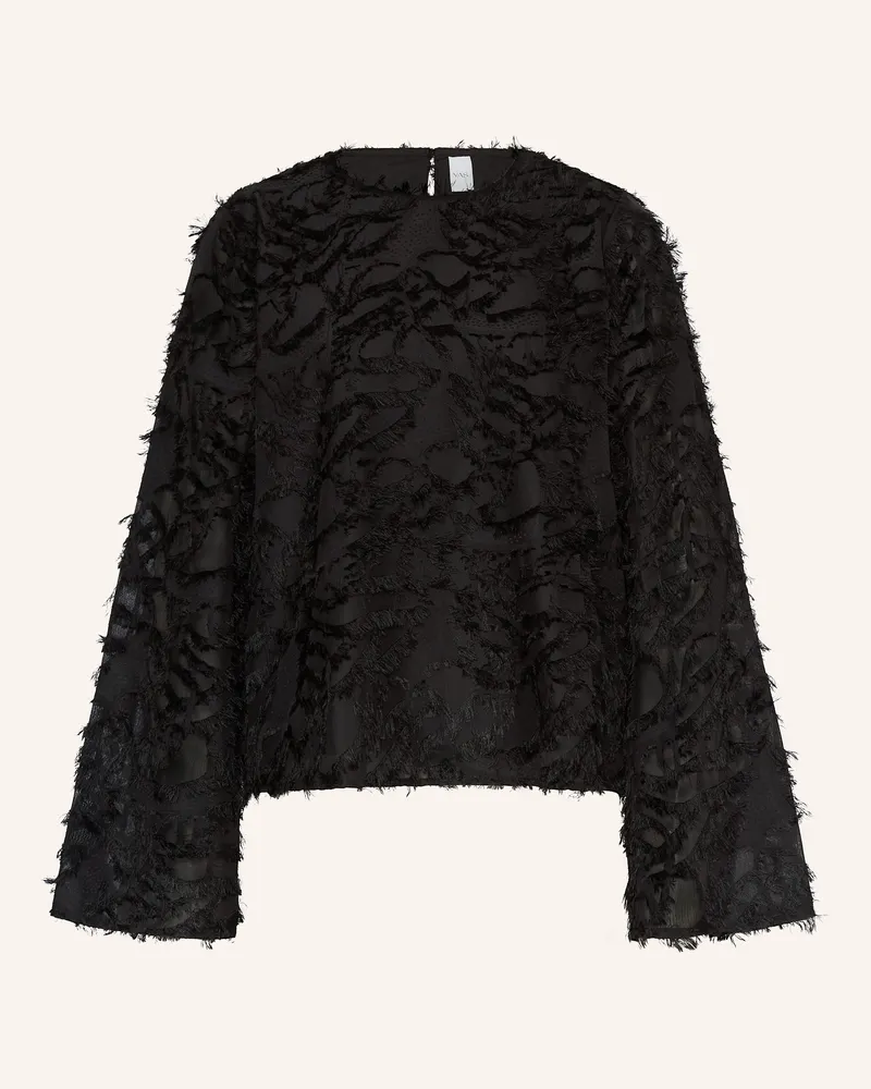 Y.A.S Blusenshirt Schwarz