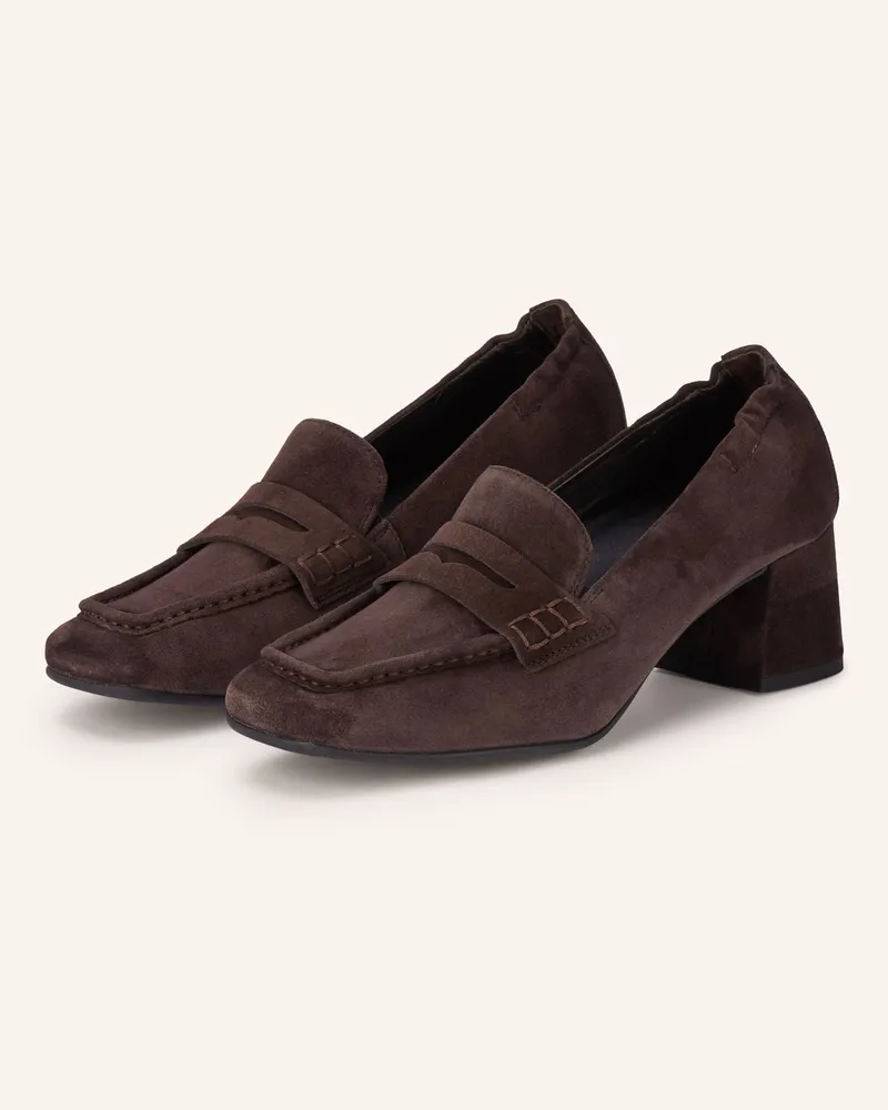 paul green Pumps braun Dunkelbraun