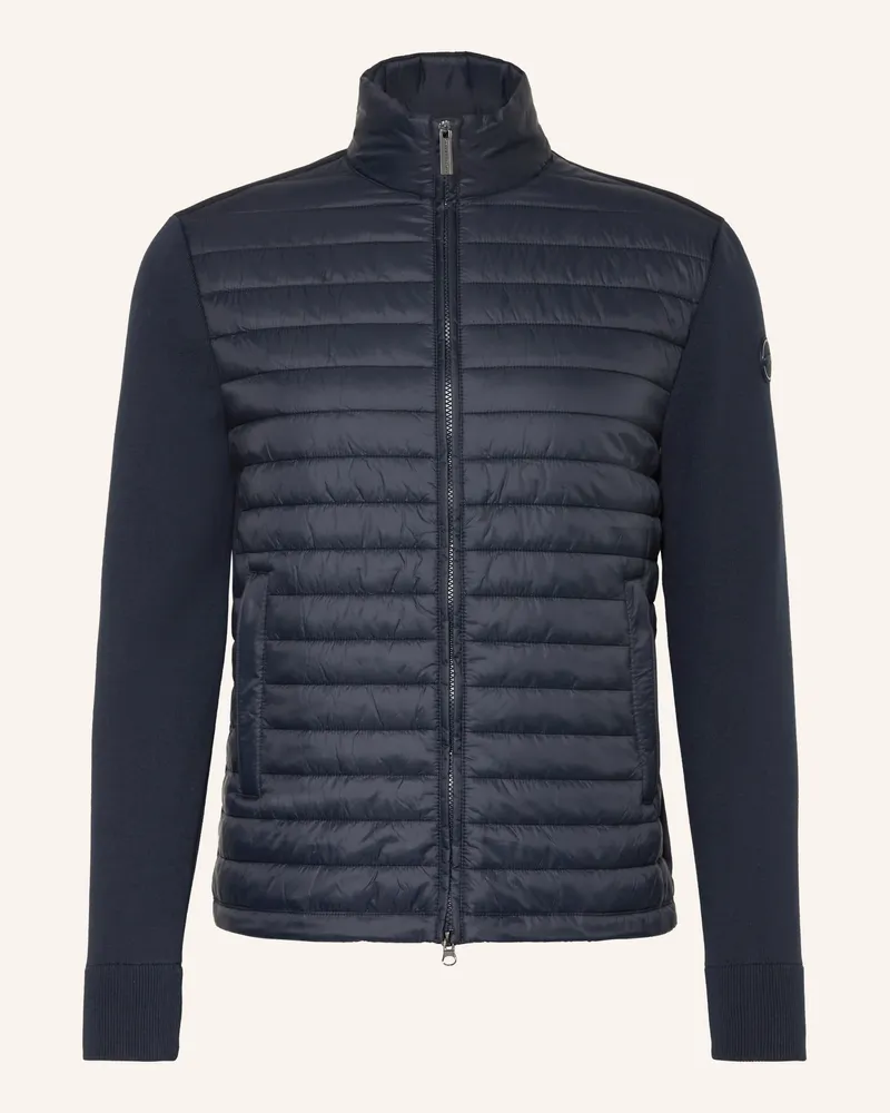 Colmar Steppjacke im Materialmix Dunkelblau