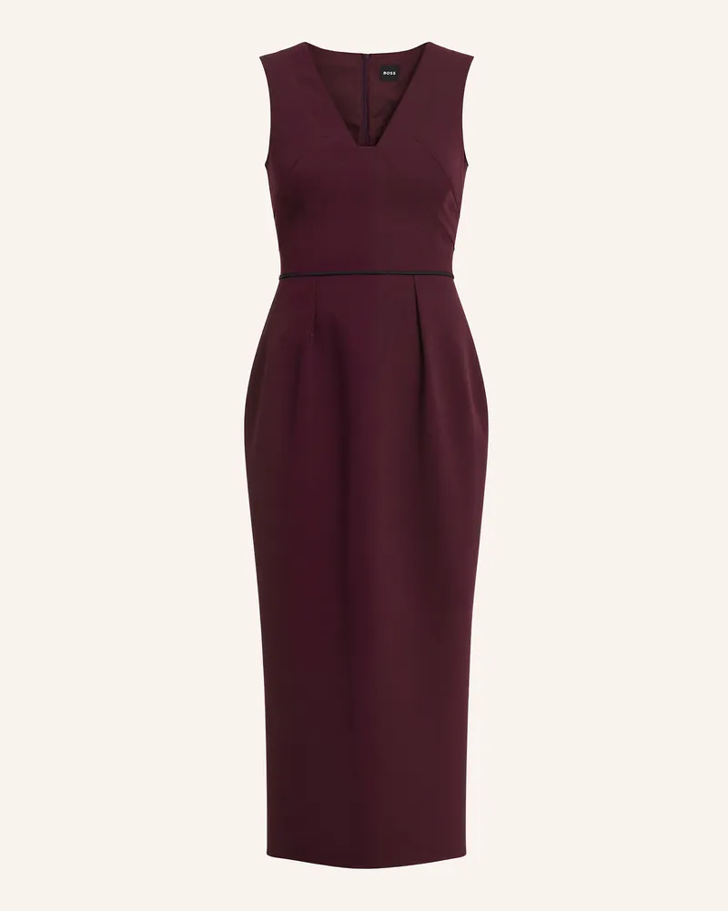HUGO BOSS Business Kleid Drumialdan Slim Fit lila Dunkellila