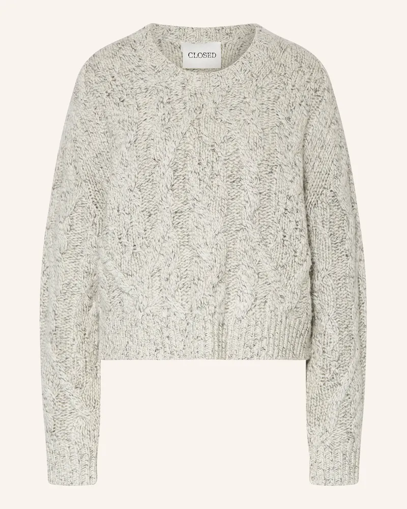 Closed Pullover Hellgrau