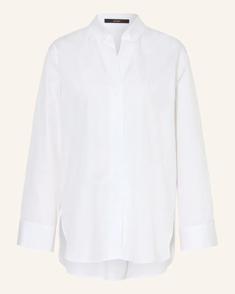 windsor. Hemdbluse weiss Weiss