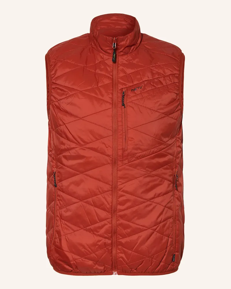 me°ru' Steppweste ITHARI zum Wenden Rot