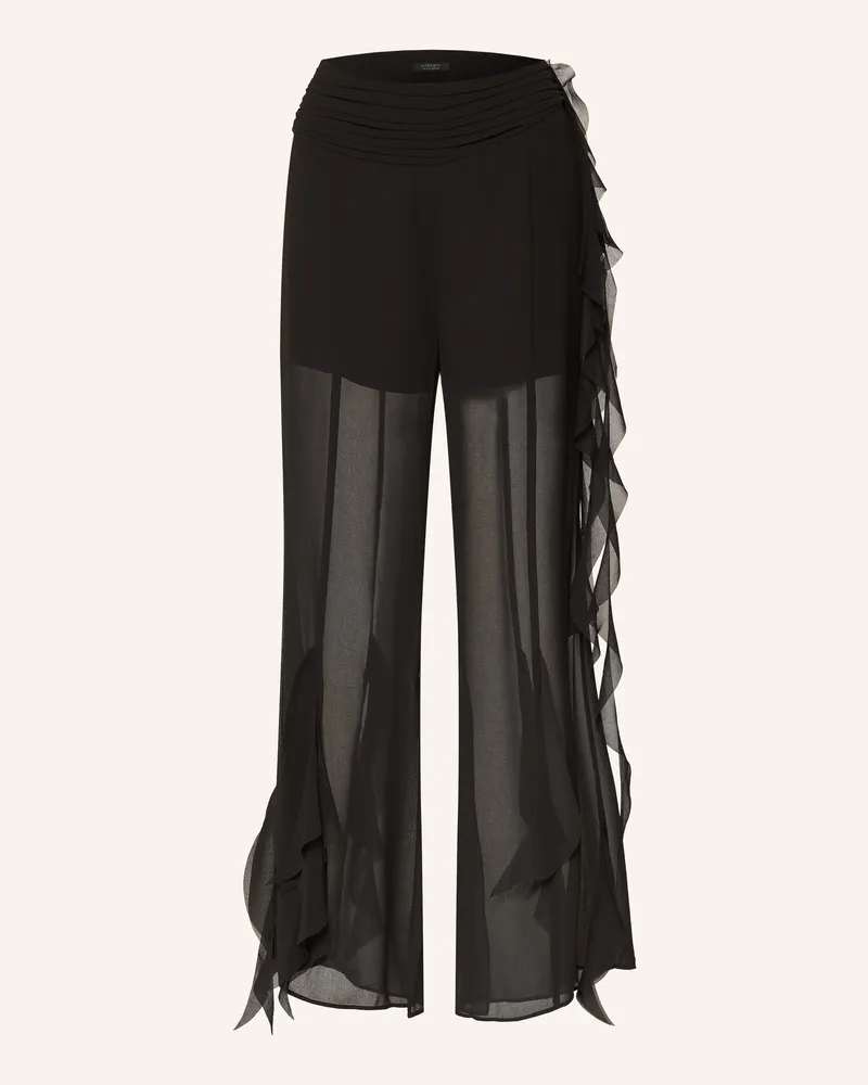 AllSaints Marlenehose Minna schwarz Schwarz