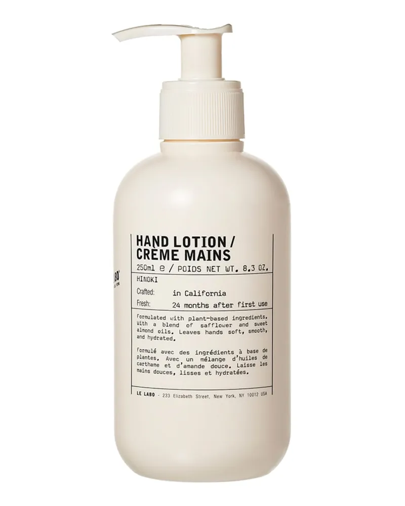 Le Labo HINOKI / SWEET ALMOND 250 ml, 168 € / 1 l 