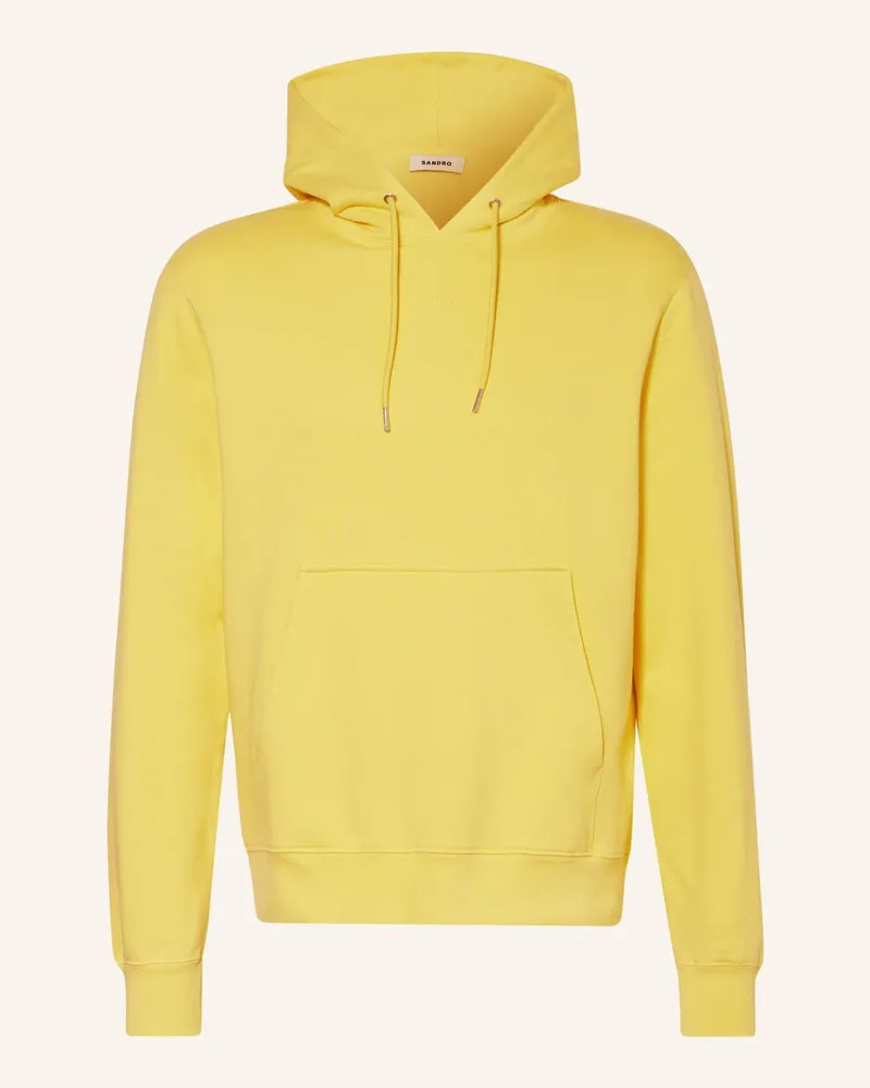 Sandro Hoodie Gelb