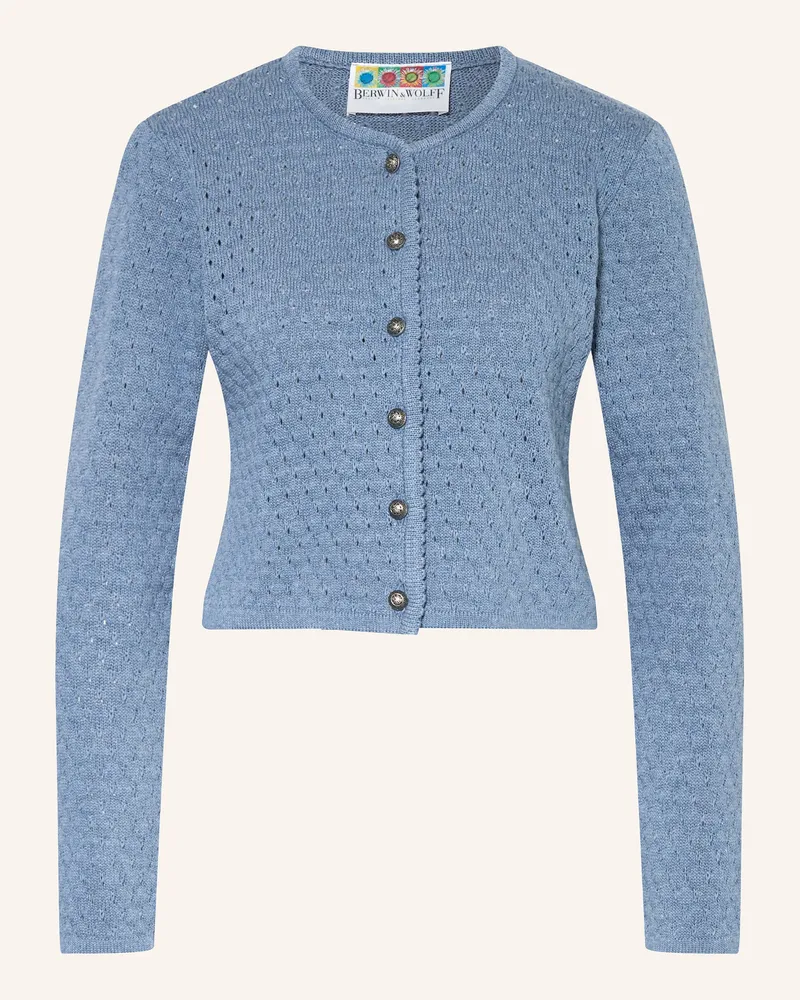 Berwin & Wolff Strickjanker Hellblau