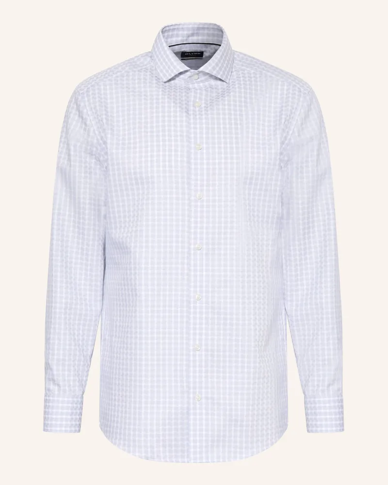 Olymp Hemd Modern Fit Blaugrau