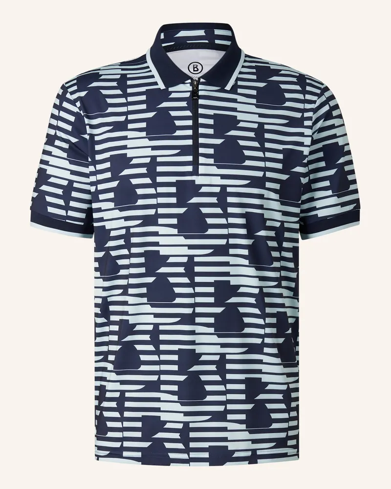 Bogner Jersey-Poloshirt Valentin blau Dunkelblau