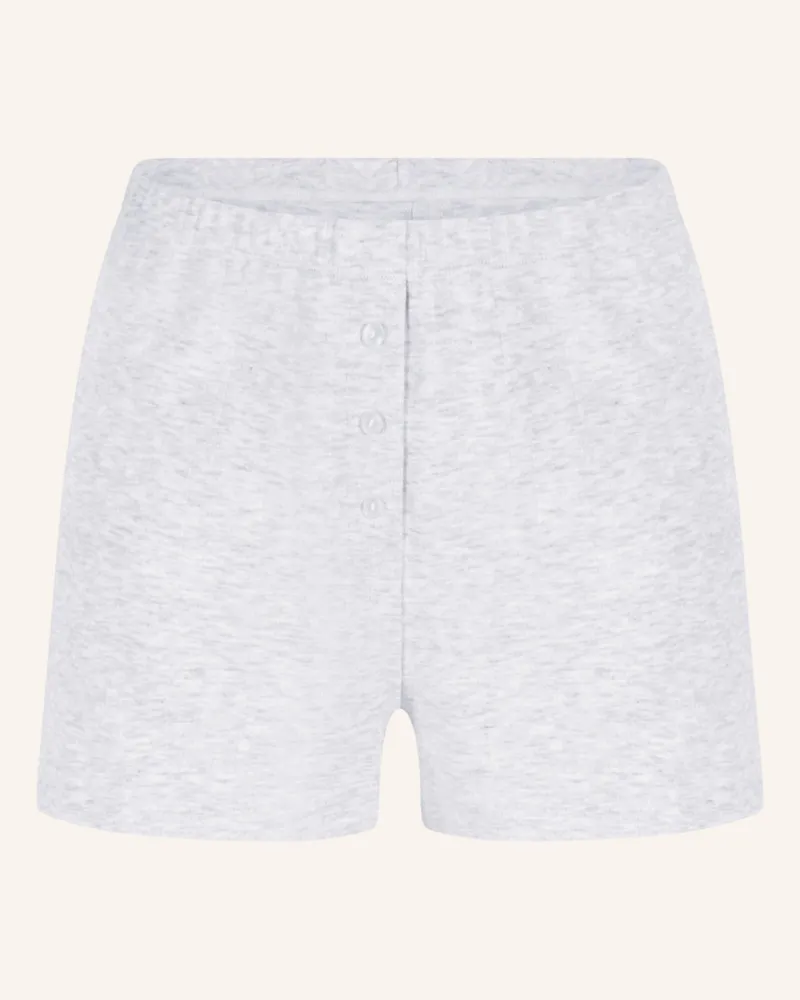 Hunkemöller Shorts Pointelle grau Grau