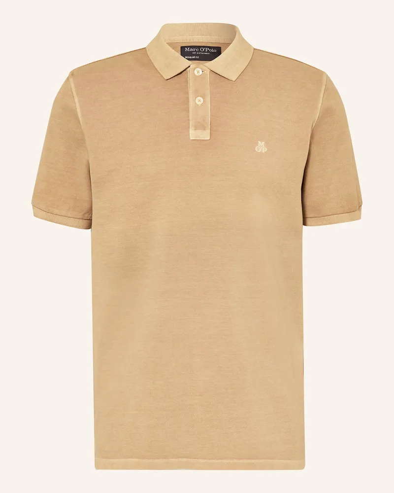 Marc O'Polo Piqué-Poloshirt Regular Fit Beige