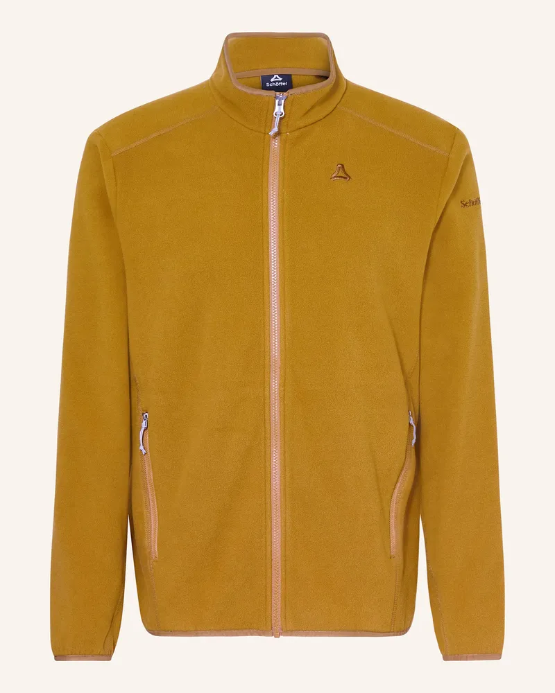 Schöffel Fleecejacke Ash braun Camel