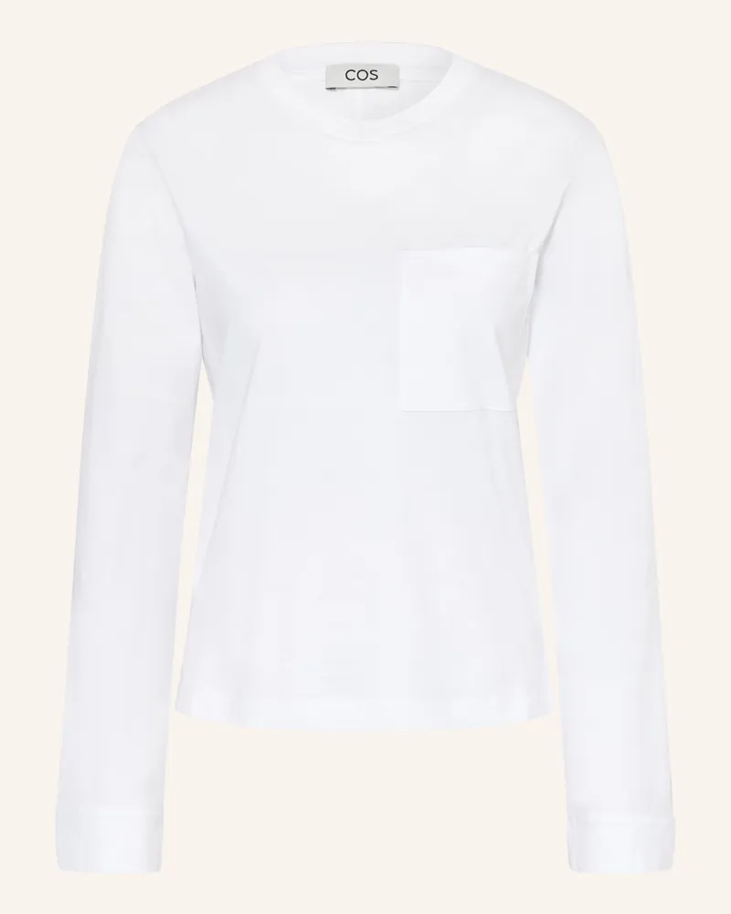 COS Longsleeve weiss Weiss