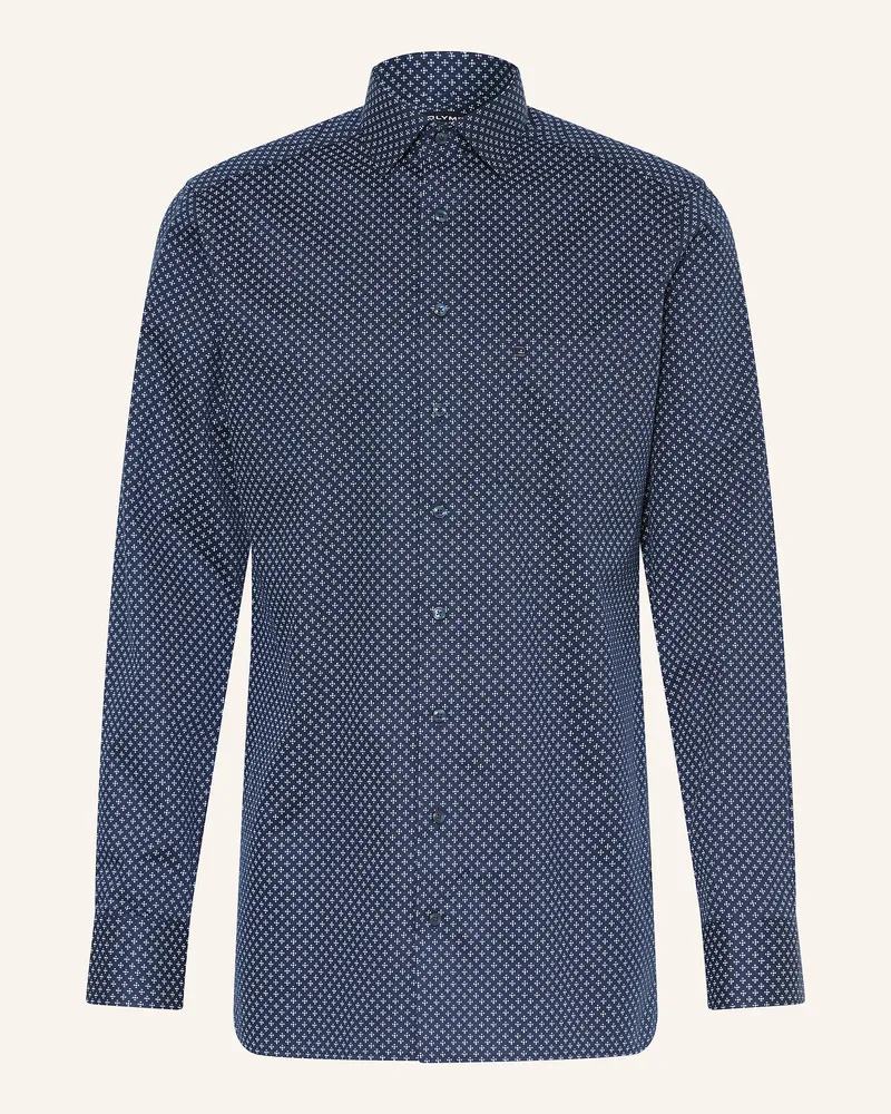 Olymp Hemd Luxor Modern Fit Mit Extralangem Arm blau Dunkelblau