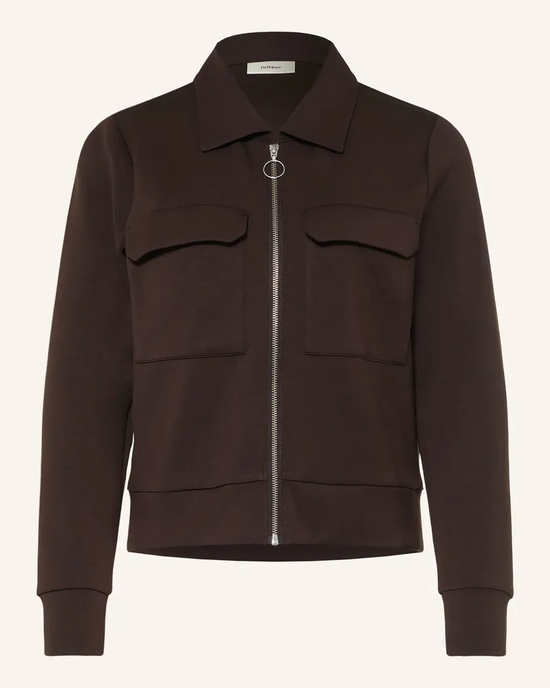 InWear Sweatjacke Becaiw braun Dunkelbraun