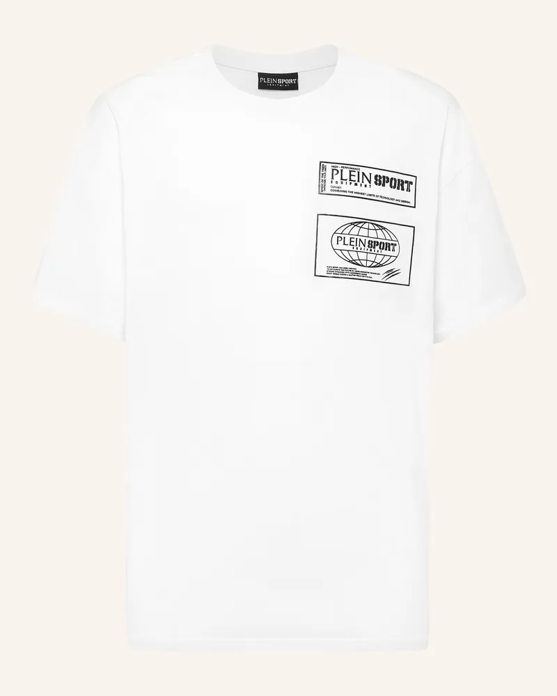 Philipp Plein T-Shirt Rundhalsausschnitt Ss Weiss