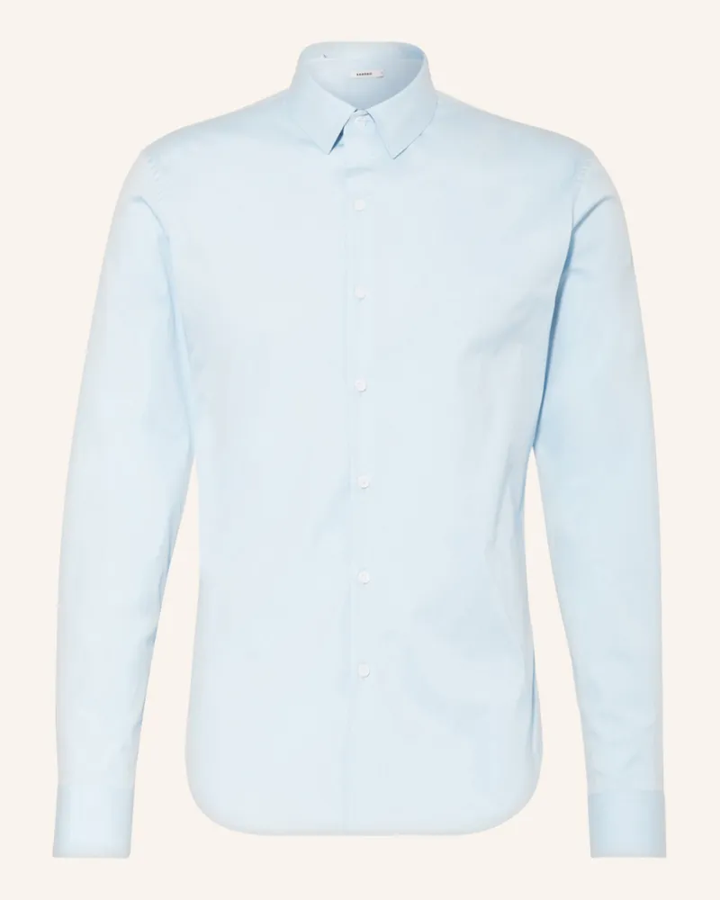 Sandro Hemd Extra Slim Fit blau Hellblau
